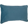 Atmosphera sierkussen Sophia blauw, 30 x 50 cm, met rits