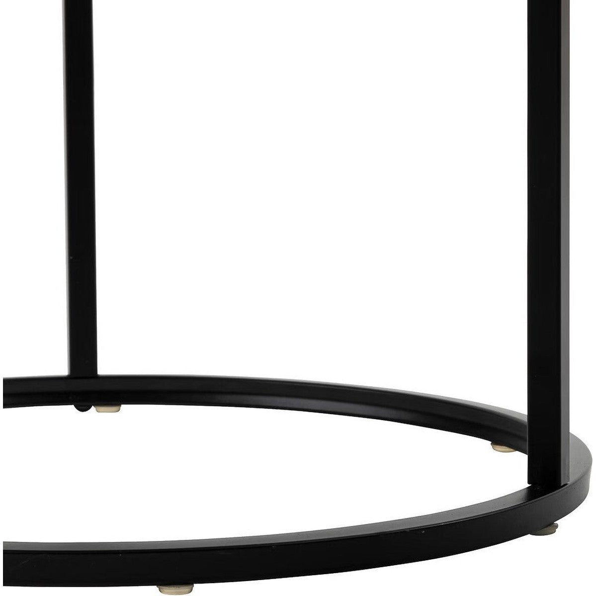 Atmosphera Noah bijzettafels, zwart, set van 3 (2)