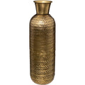 Atmosphera vaas Antique Dorado, goud, bewerkt metaal, 15 x 45 cm
