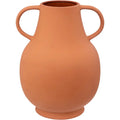 Atmosphera vaas Lisboa van terracotta, steenrood, 23 x 33 cm