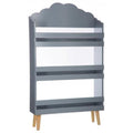 Atmosphera Kids boekenkast met wolken, grijs