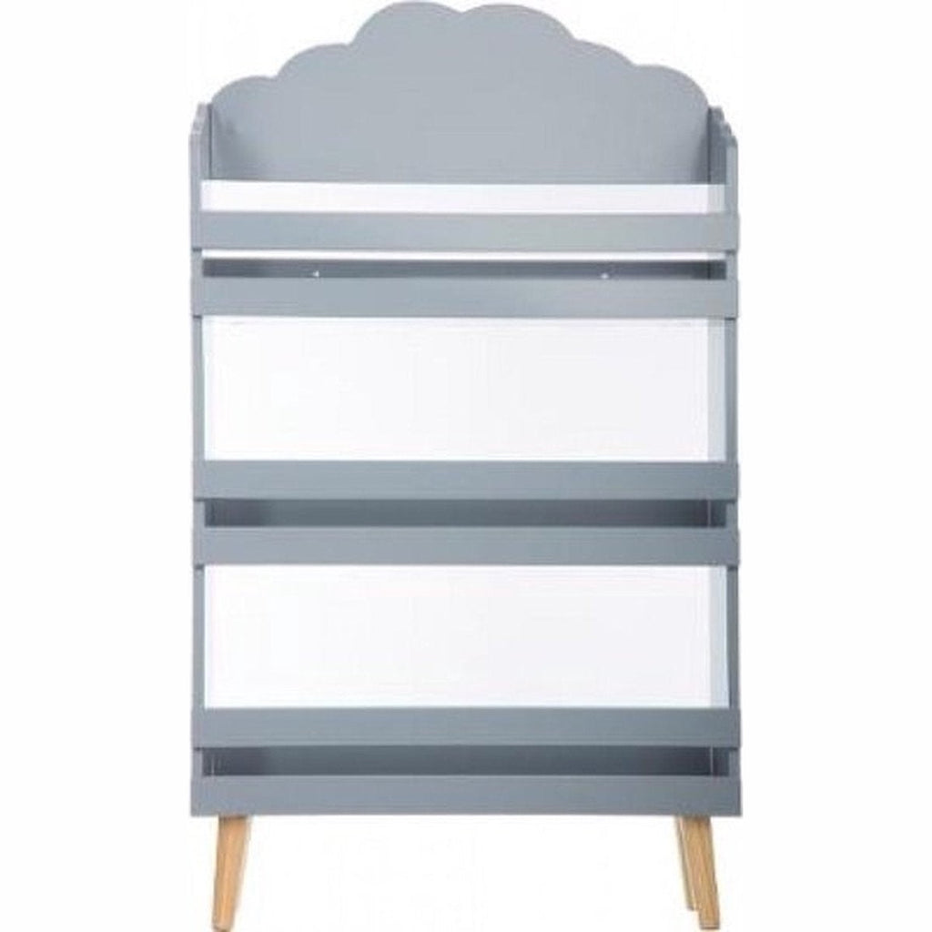 Atmosphera Kids boekenkast met wolken, grijs (2)