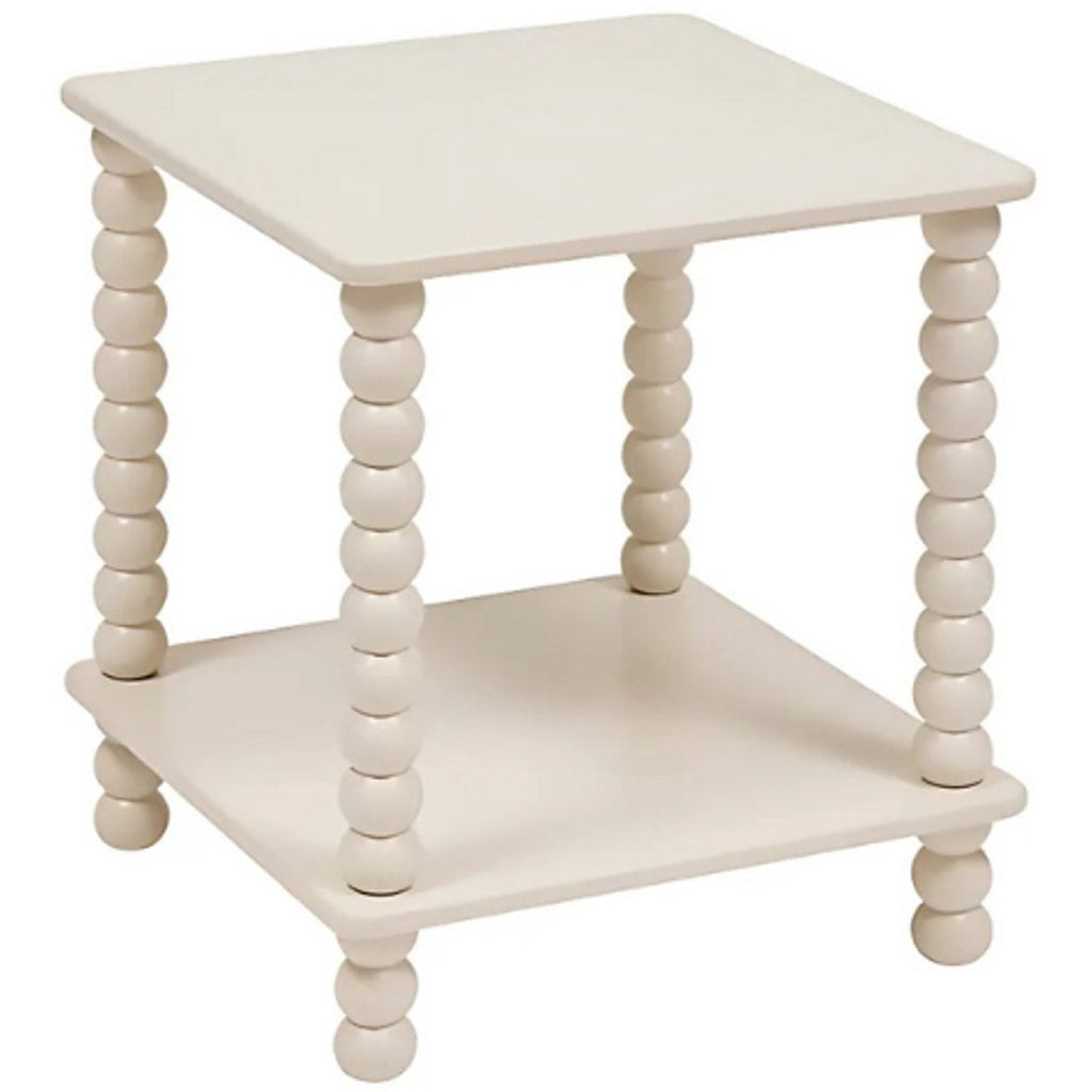 Atmosphera Chamlo salontafel, 40 x 40 x 45 cm, beige