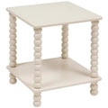 Atmosphera Chamlo salontafel, 40 x 40 x 45 cm, beige