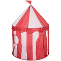 Atmosphera Circus speeltent, 100 x 135 cm, rood en wit