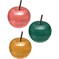 Atmosphera keramieken appels, set van 3, rood, geel en groen