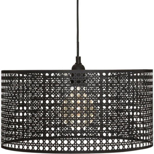 Atmosphera Design metalen hanglamp D38  zwart lamp