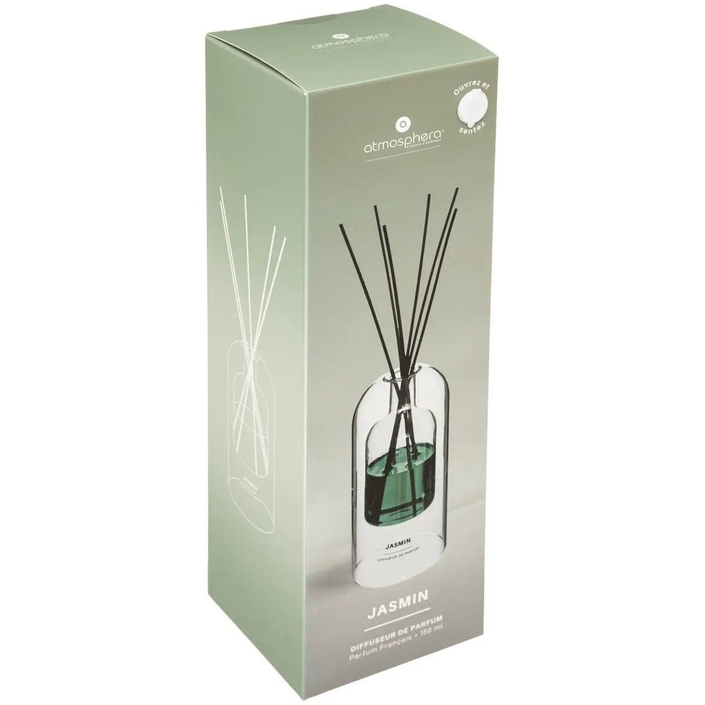 Atmosphera geurstokjes in glazen houder, jasmijn, 150 ml (3)