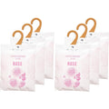 Atmosphera geurzakjes rozen, set van 6, met ophanghaak