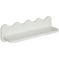 Atmosphera golvende wandplank Salina, 53 x 15 x 15 cm, wit