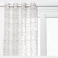 Atmosphera Hania bedrukt gordijn 140 x 240 cm, beige