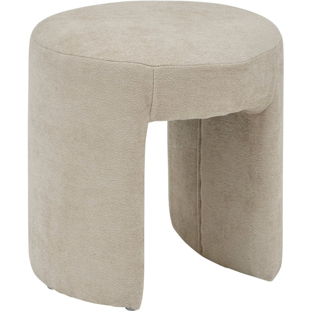 Atmosphera Jin poef, 38 cm, beige