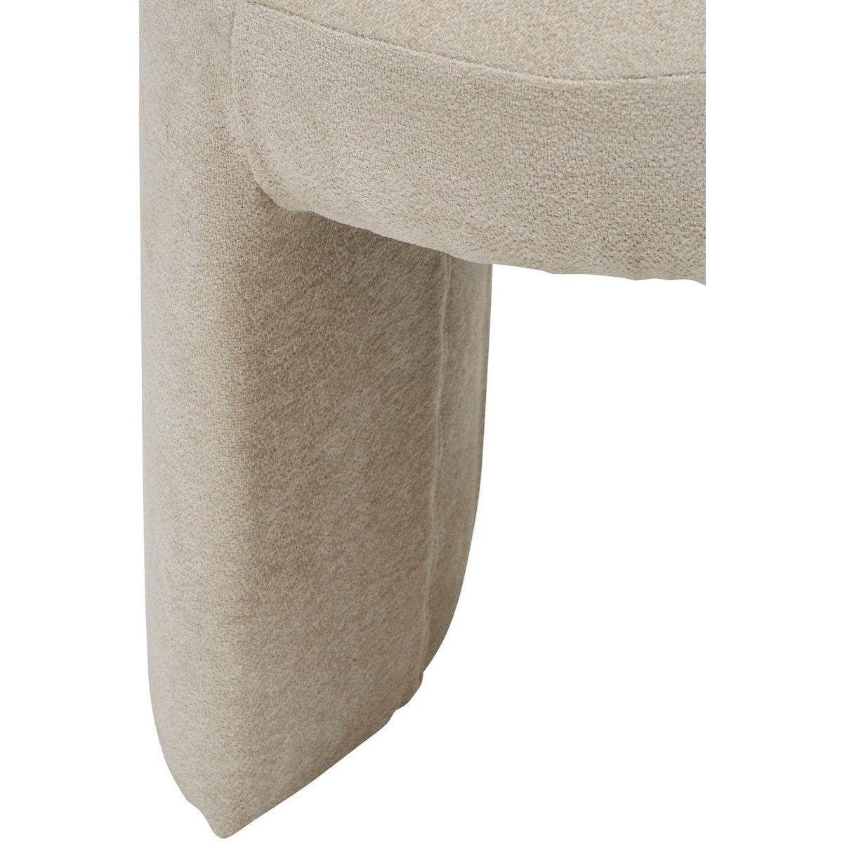 Atmosphera Jin poef, 38 cm, beige (4)