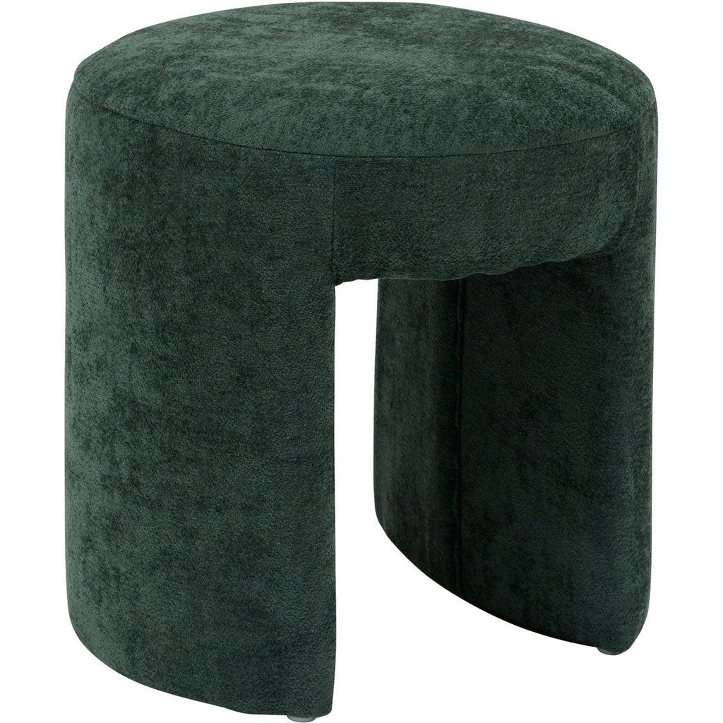 Atmosphera Jin poef, 38 cm, cedergroen