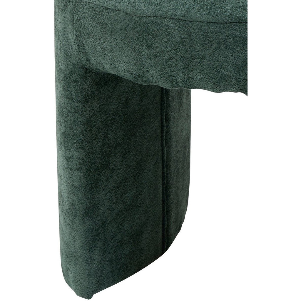 Atmosphera Jin poef, 38 cm, cedergroen (2)