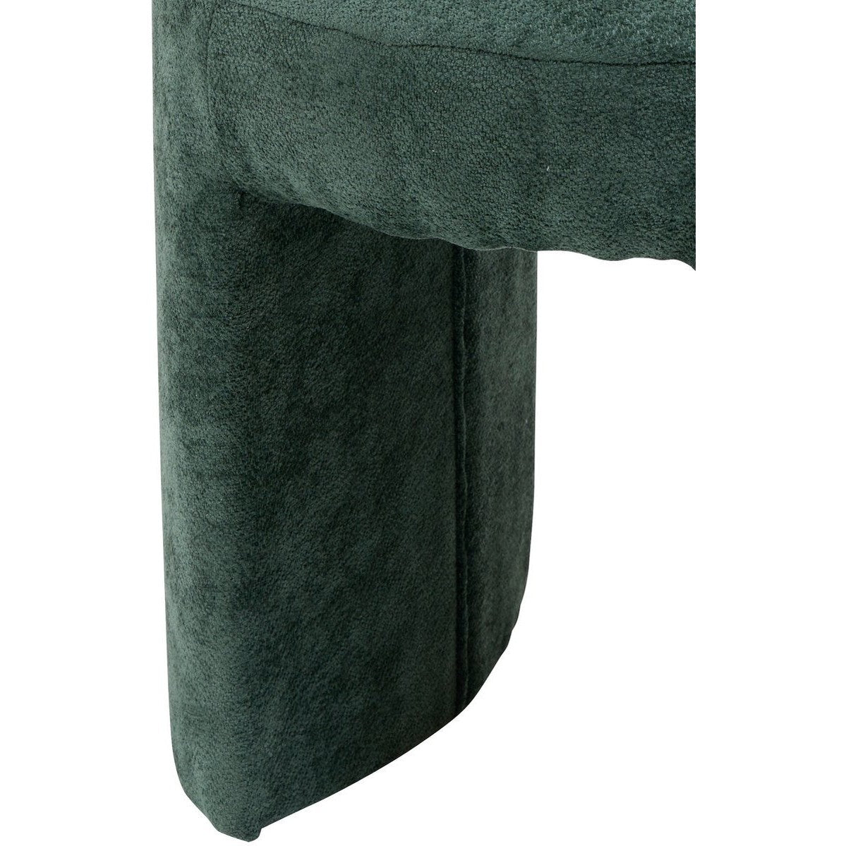 Atmosphera Jin poef, 38 cm, cedergroen (2)