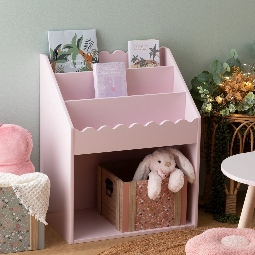Atmosphera Kids boekenkast Antea, lichtroze, 48 x 32 x 60 cm (4)