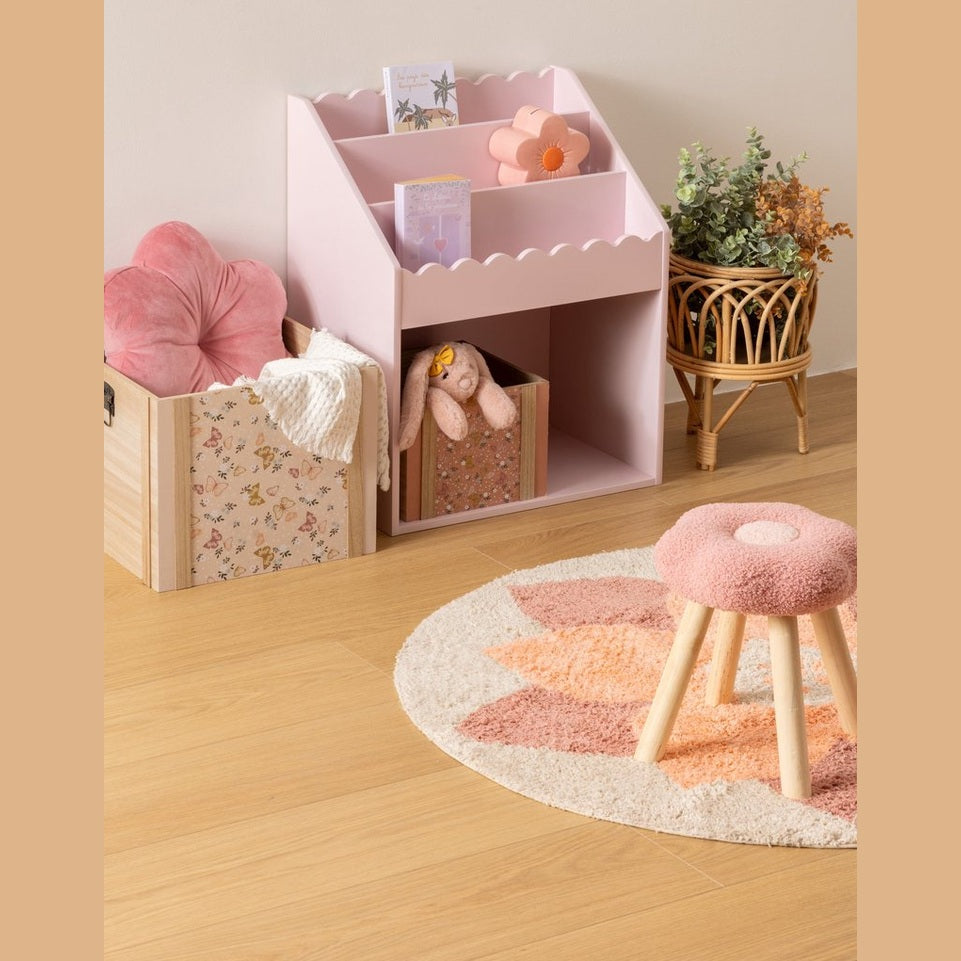 Atmosphera Kids boekenkast Antea, lichtroze, 48 x 32 x 60 cm (2)
