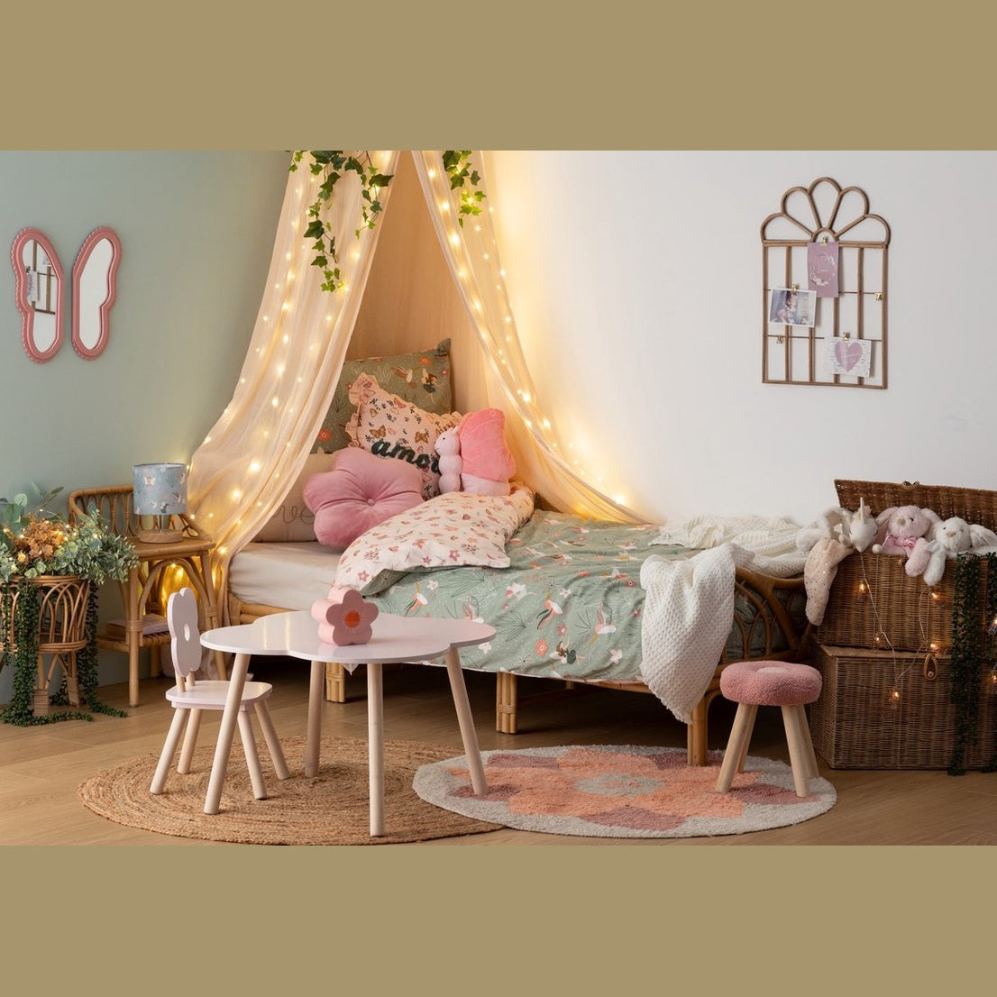 Atmosphera Kids dekbedovertrek Fee, 140 x 200 cm + sloop (6)