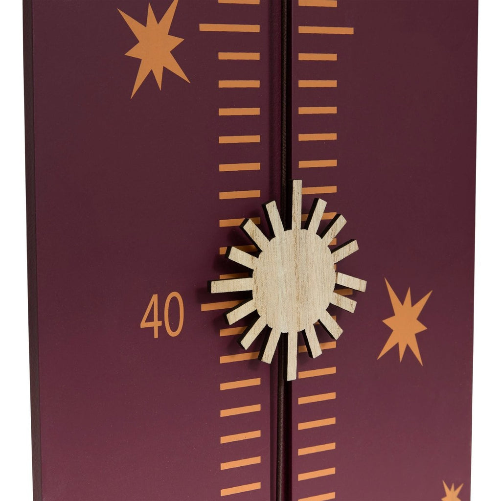 Atmosphera Kids groeimeter Sterrenhemel, 20 x 140 cm, bruin (2)
