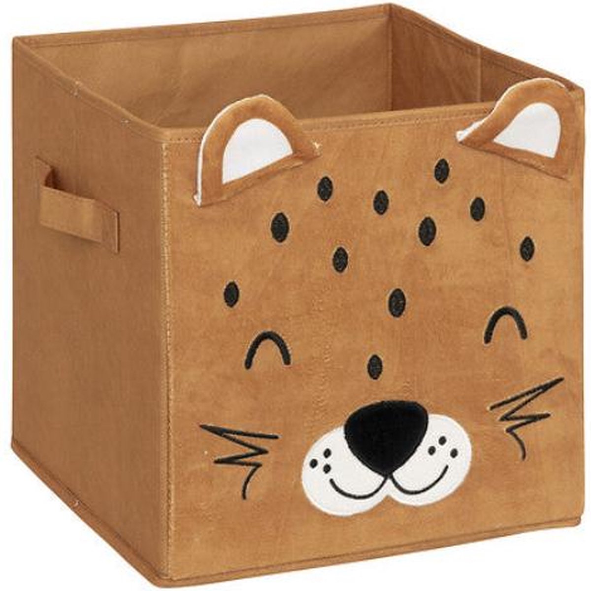 Atmosphera Kids opbergdoos Joey luipaard, bruin, 29 cm