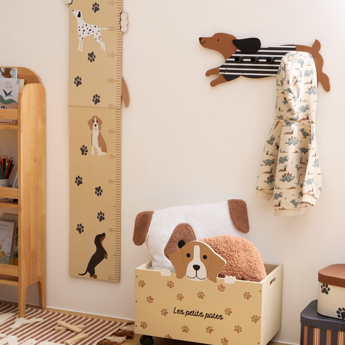 Atmosphera Kids kapstok met 5 haken, 50 x 20 x 6 cm, multi (4)