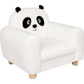 Atmosphera Kids kinderfauteuil Panda, wit, 53 x 43 x 44 cm