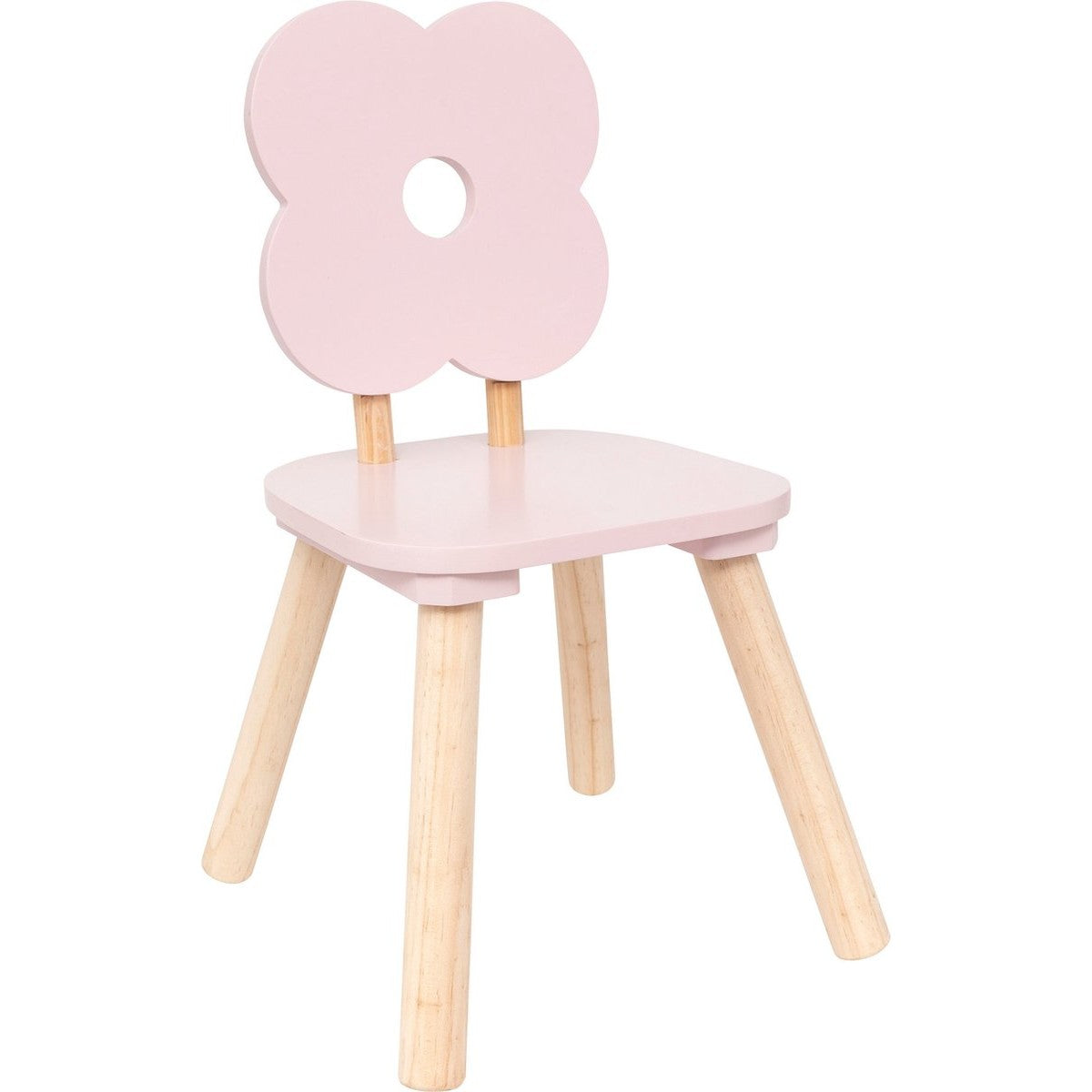 Atmosphera Kids kinderstoel Bloem, roze, 27 x 27 x 48 cm