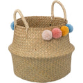 Atmosphera Kids opbergmand Bulda van riet, beige, Ø 33 x H 38 cm