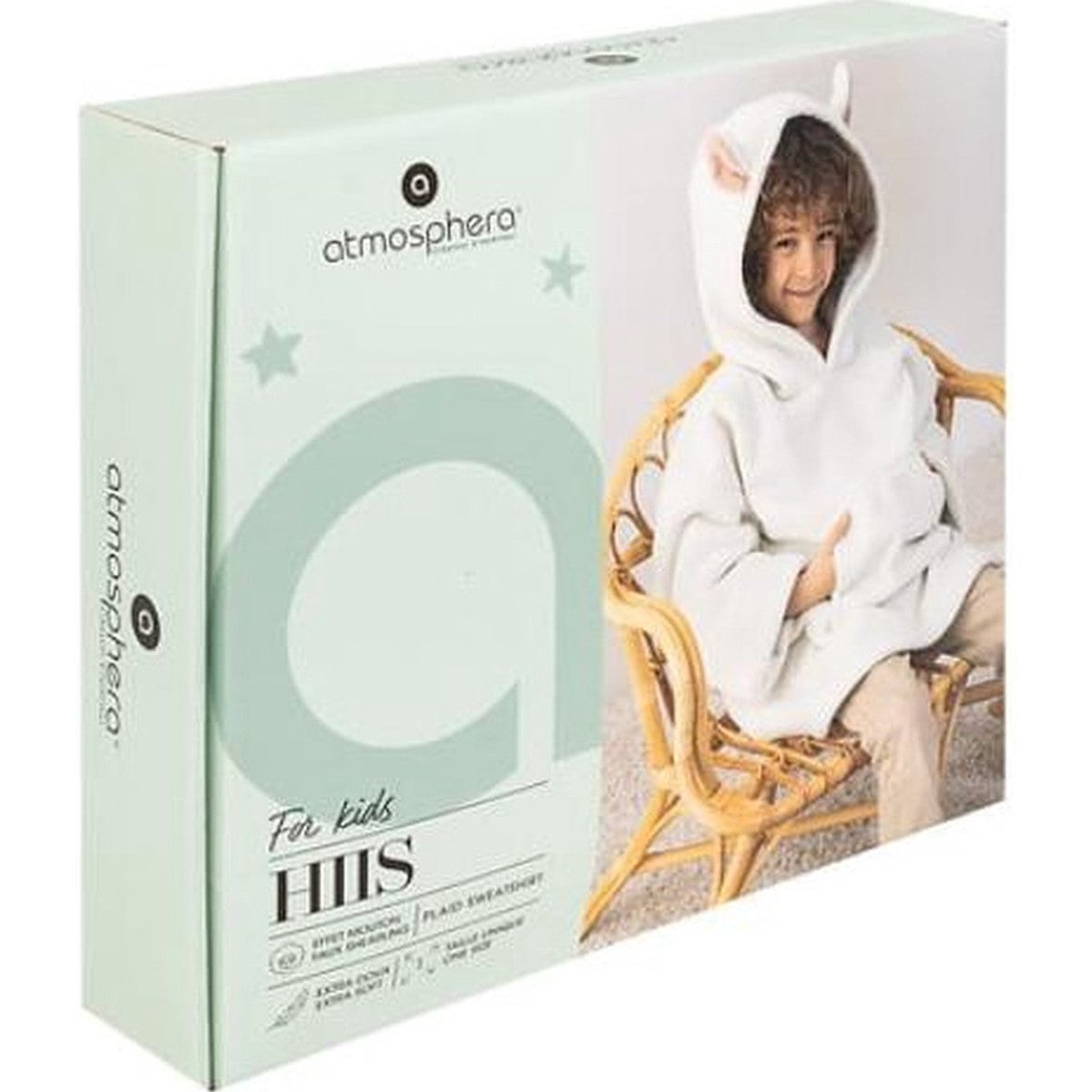 Atmosphera Kids plaidtrui schaap, one size, 3 tot 10 jaar (6)