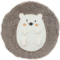 Atmosphera Kids sierkussen egel, bruin en wit, Ø 30 cm
