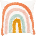 Atmosphera Kids sierkussen regenboog Tufte, 38 x 38 cm