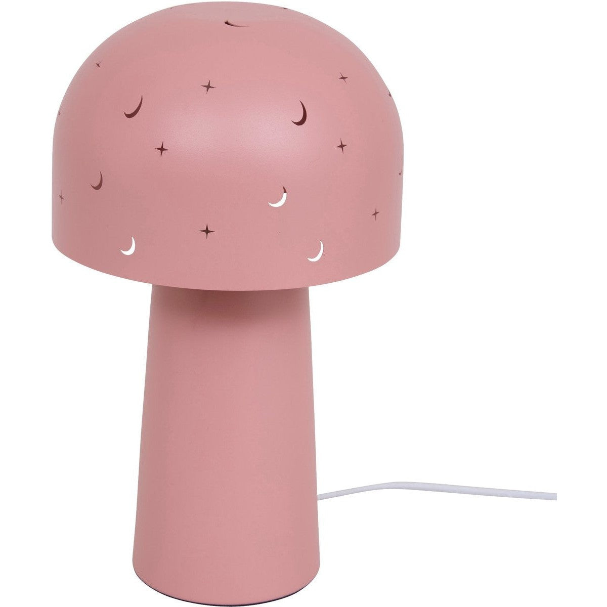 Atmosphera Kids Starry Mushroom tafellamp, 16 x 27 cm, roze