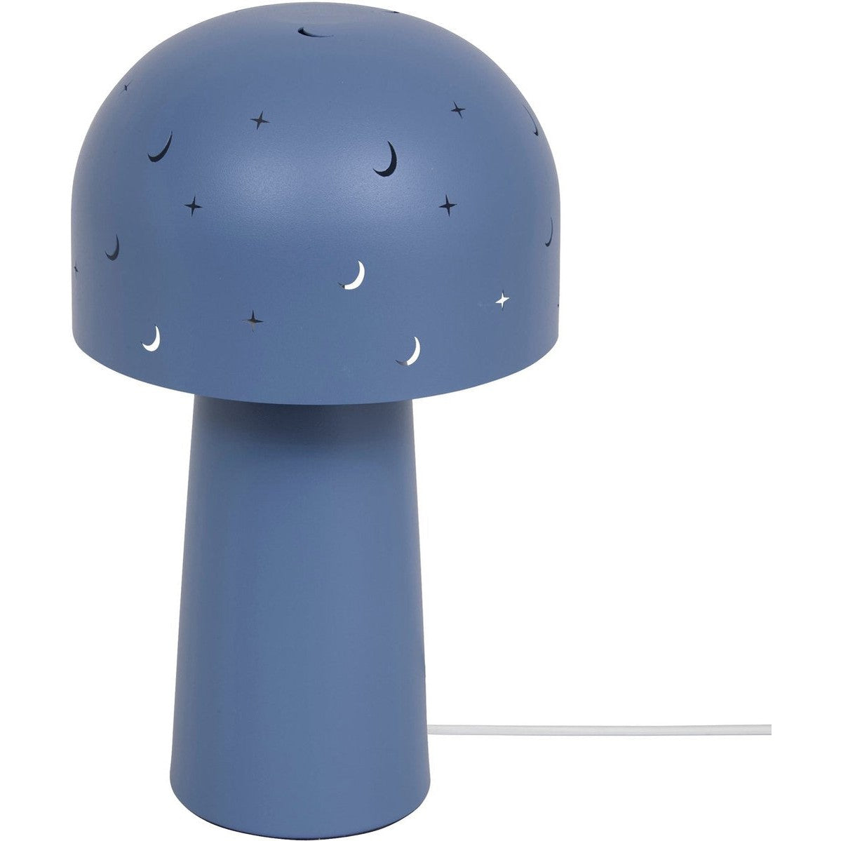 Atmosphera Kids Starry Mushroom tafellamp, 16 x 27 cm, blauw