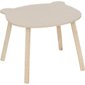 Atmosphera Kids tekentafel teddybeer, beige, Ø 60 cm