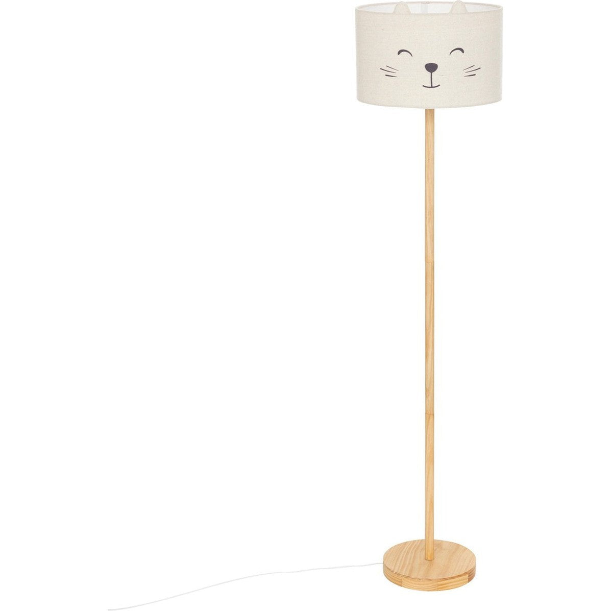 Atmosphera Kids vloerlamp kat, 36 x 36 x 152 cm, E27