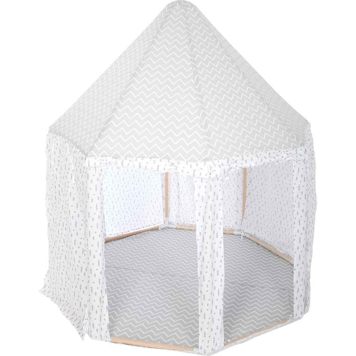 Atmosphera Kids yurt-speeltent, grijs, 160 cm hoog