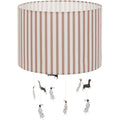 Atmosphera Kids kinderlamp/Hanglamp Woef - Ø29xH40cm - Bruin/Wit - MODESTNOVA
