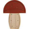 Atmosphera Kids LED-lamp paddenstoel, rood en naturel