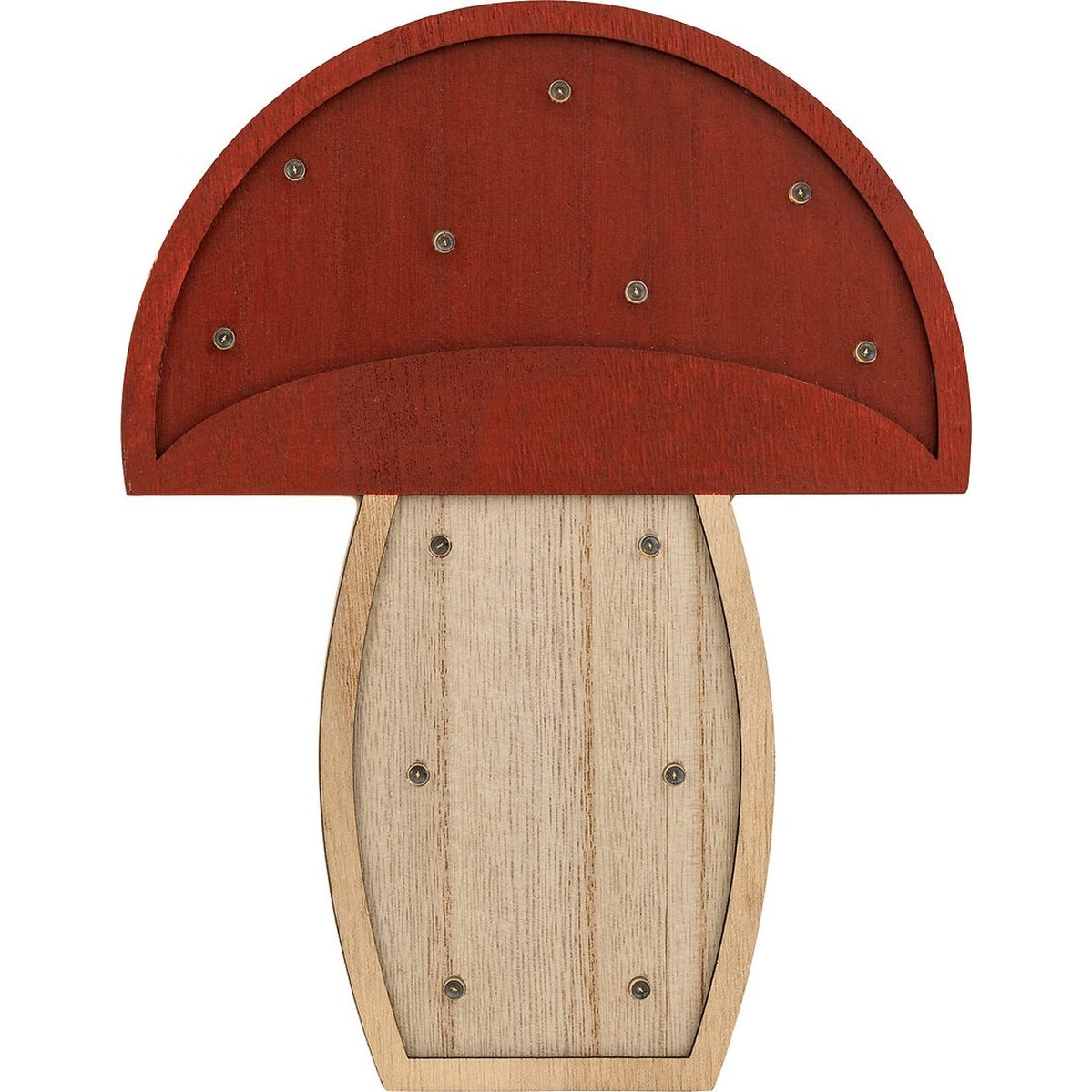 Atmosphera Kids LED-lamp paddenstoel, rood en naturel