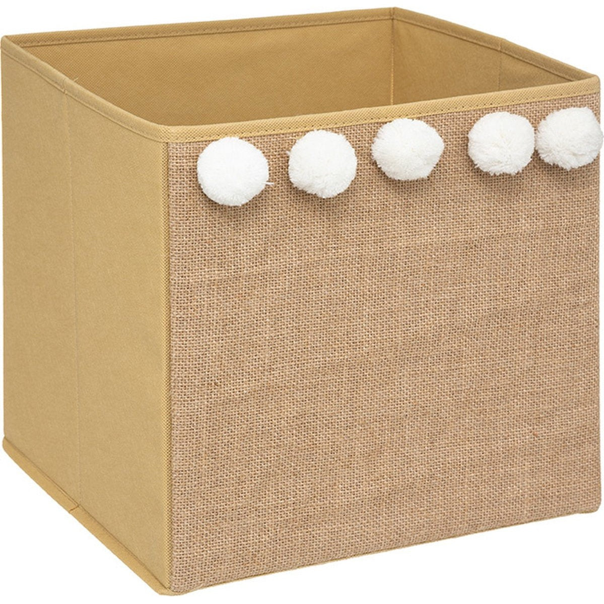 Atmosphera kindermand opvouwbaar 29 x 29 cm, bruin