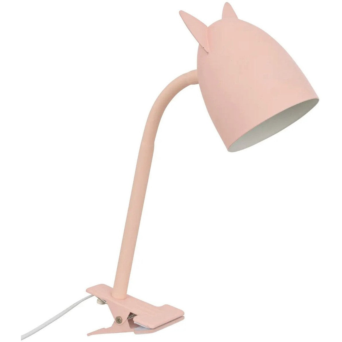 Atmosphera bureaulamp met klem Design Light, roze, 43 cm