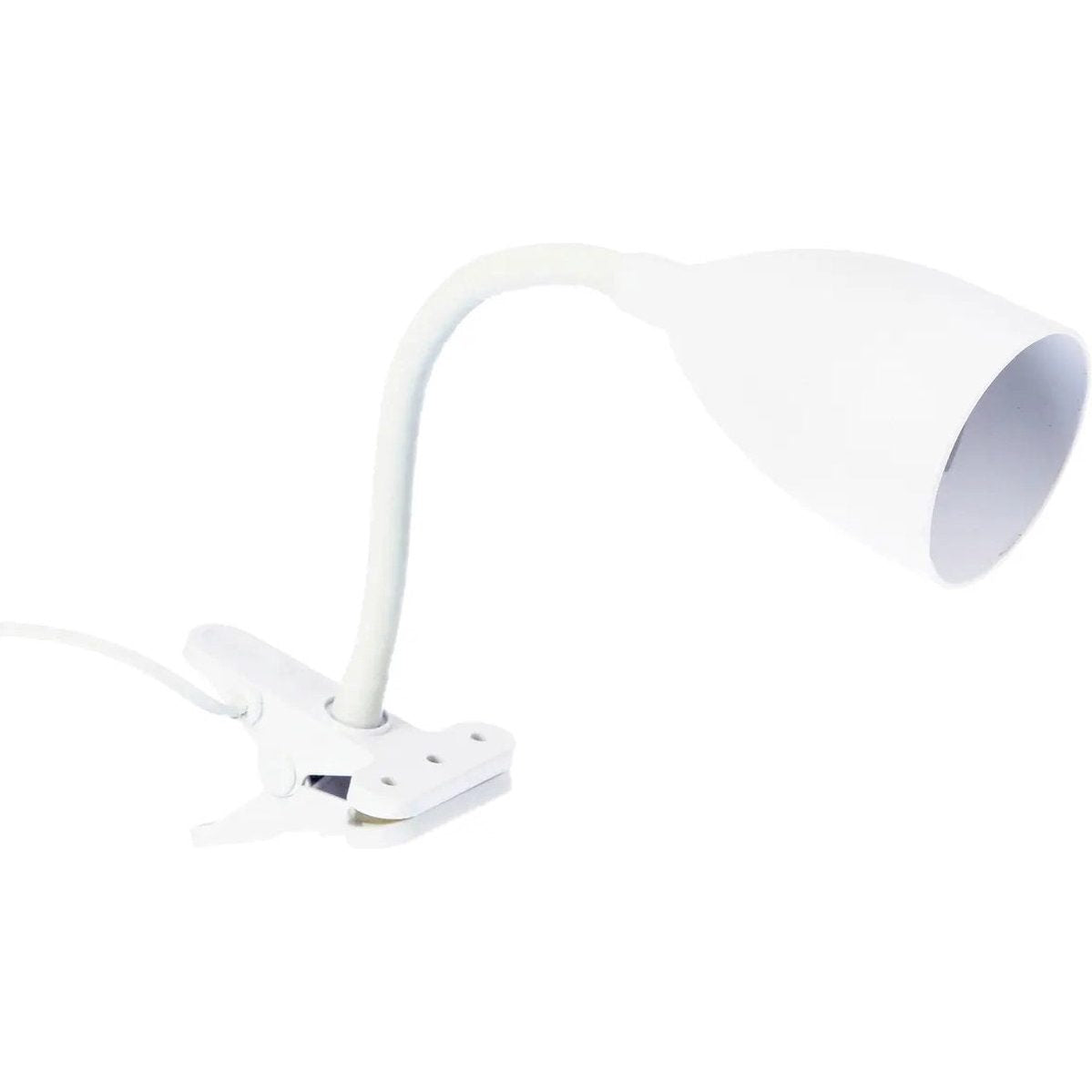 Atmosphera bureaulamp met klem Design Light, wit, 43 cm