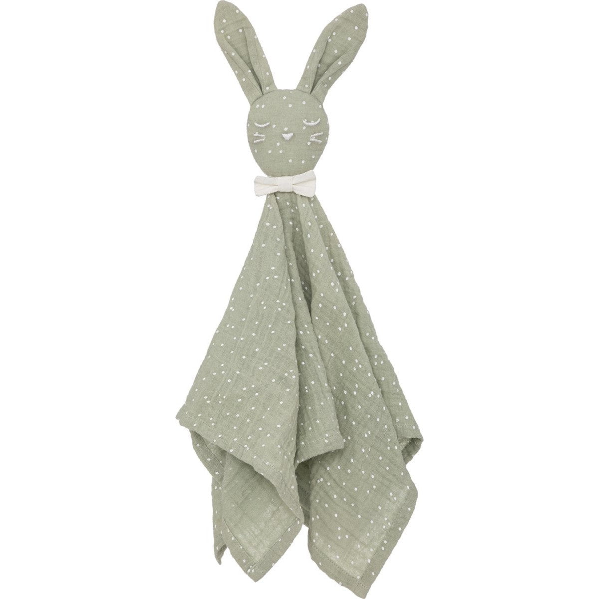 Atmosphera konijn knuffeldoekje, groen, 50 cm