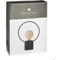 Atmosphera LED tafellamp zwart, op batterijen, H 26,5 cm