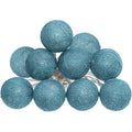 Atmosphera LED-slinger met 10 blauwe bollen, 1,5 m