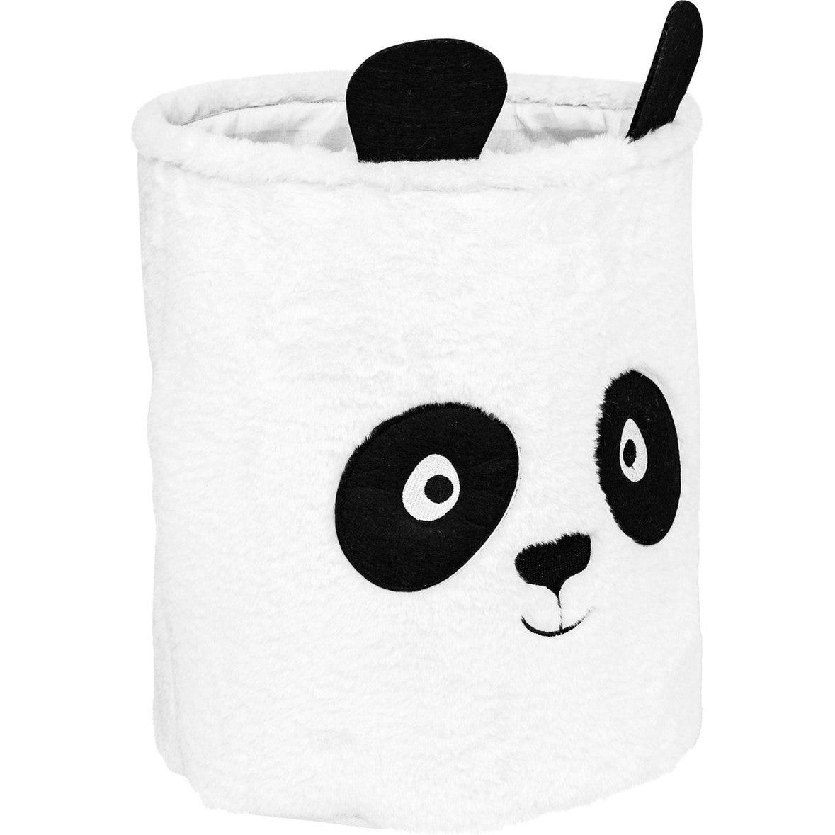 Atmosphera Kids opvouwbare mand panda, Ø 35 x H 40 cm