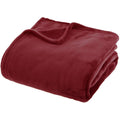 Atmosphera fleece plaid 180 x 230 cm, bordeaux