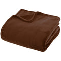 Atmosphera fleece plaid 180 x 230 cm, bruin