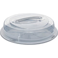 Atmosphera ronde taartdoos met omkeerbare basis, grijs, Ø 35 cm